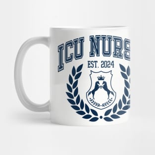 College ICU Nurse Graduation 2024 Custom Mug